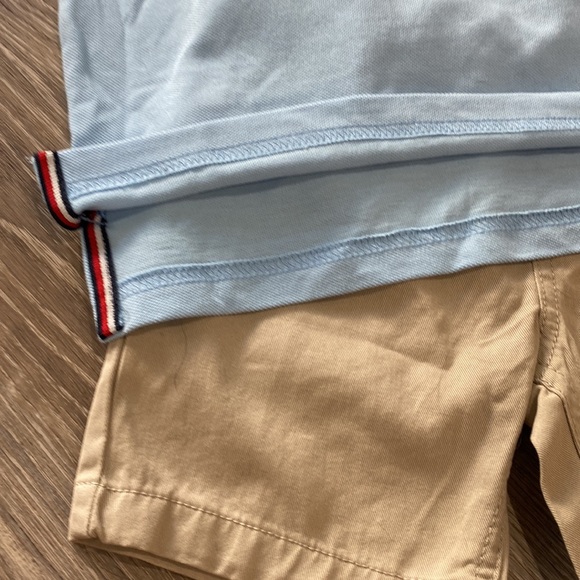 Tommy Hilfiger 2 piece set NWT!, size 3T, khaki shorts and polo shirt - Picture 11 of 14